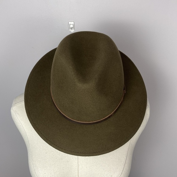Western Cowboy Will + Bear William Brown Wool Crushable Travel Hat size Medium main image 6